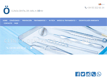 Tablet Screenshot of dr-bohm.com